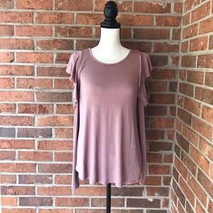 Hippie Chic cold shoulder blouse